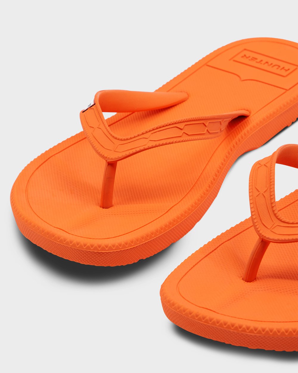 Women Hunter Original | Flip Flops Orange | NZ-90632-KJXW